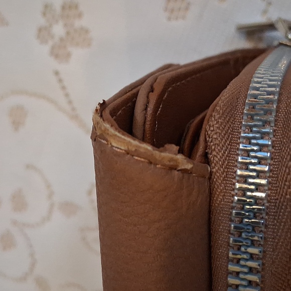 Coach Striped Canvas Tote and Unbranded Long Wallet - Picture 13 of 16